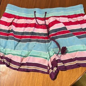 Striped Multicolor Loft Shorts
